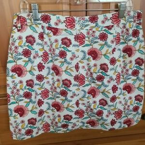 NWT Floral Skort Size 12